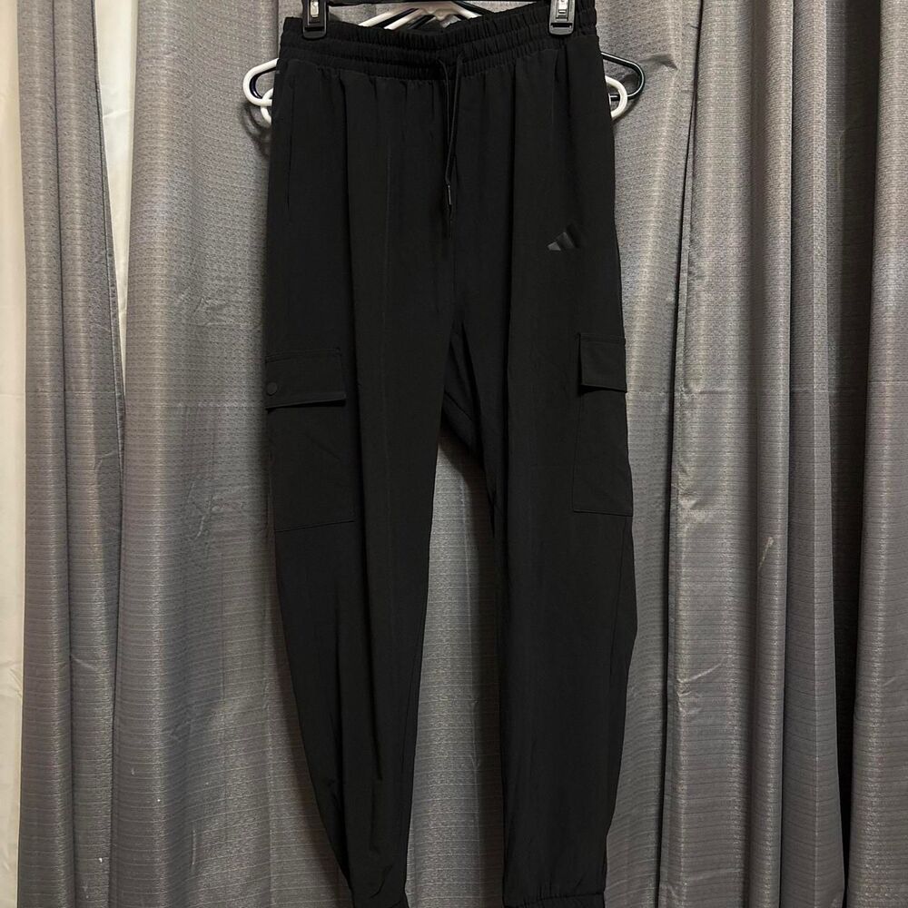 Adidas Men's Black Joggers-tracksuits